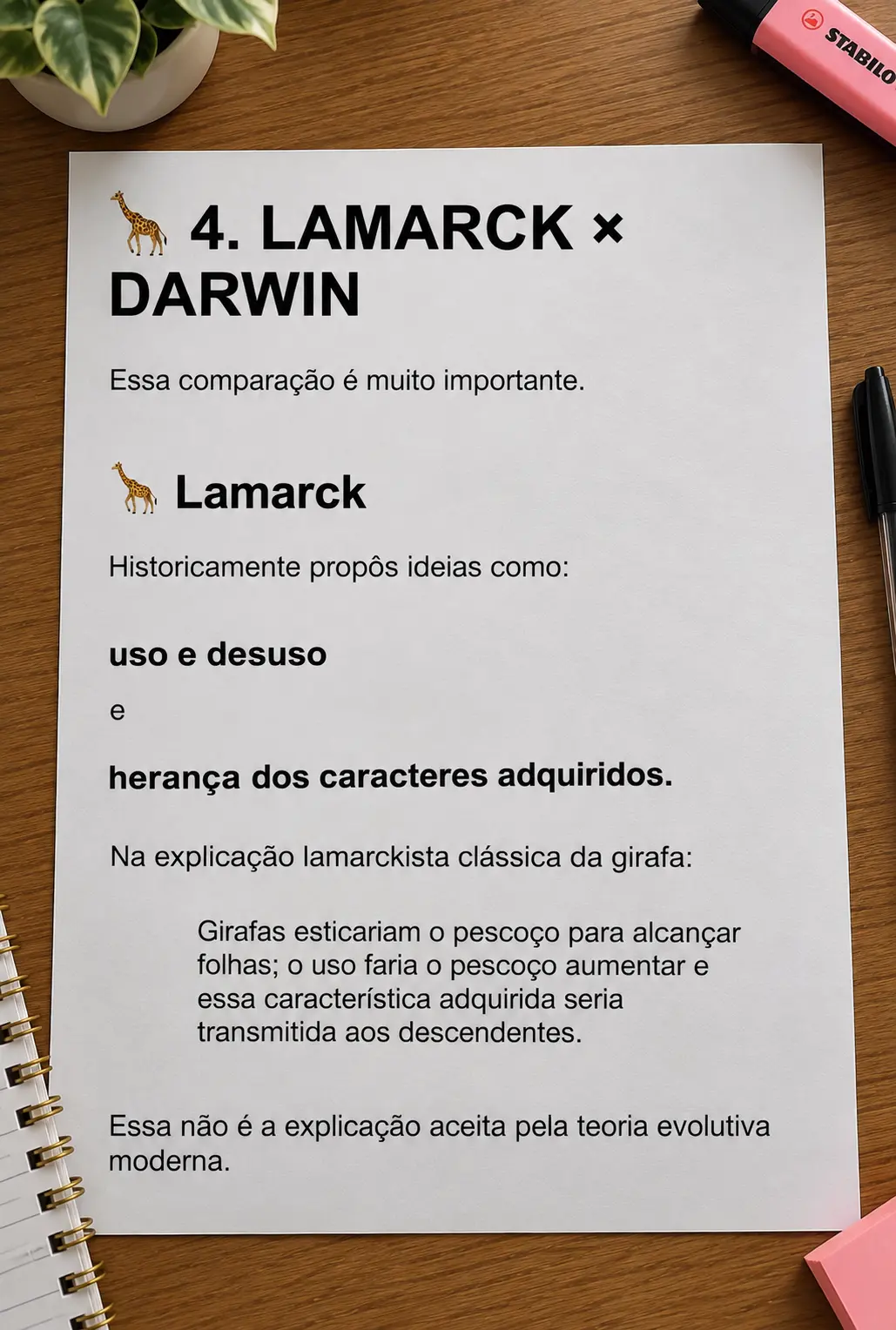 Amostra de página do material de estudos do ENEM